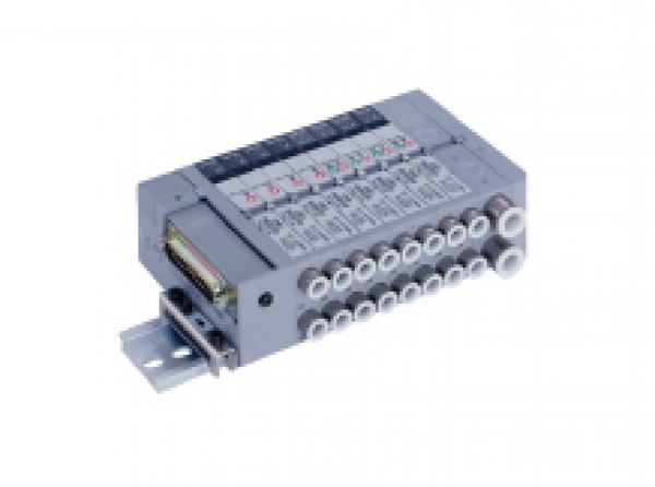 Reduced wiring for PLC Block manifold Pneumatic valve MN3S0_MN4S0