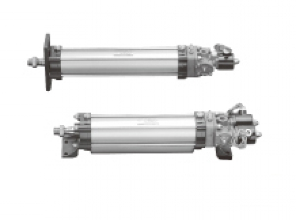 Cylinder with valve CAV2, COVP2, COVN2