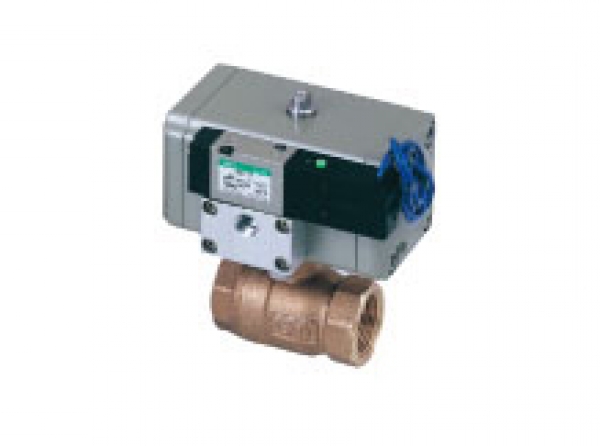 2 port valve with solenoid valve CHB(F)-V_X