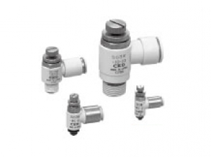 Speed control valve Elbow type with push-in joint SC3W