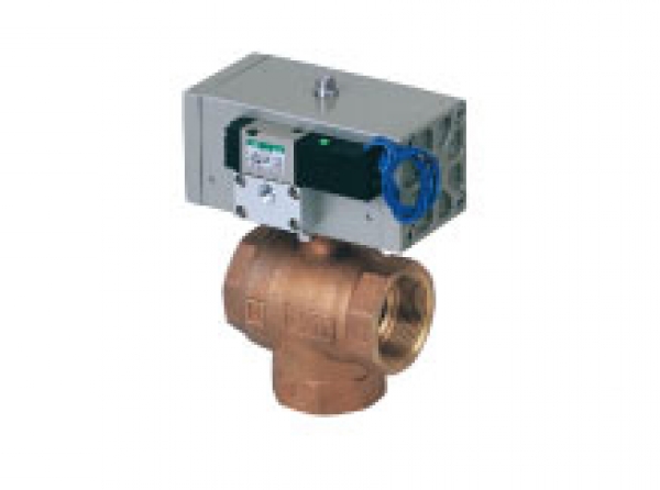 3 port valve with solenoid valve CHG-V_X