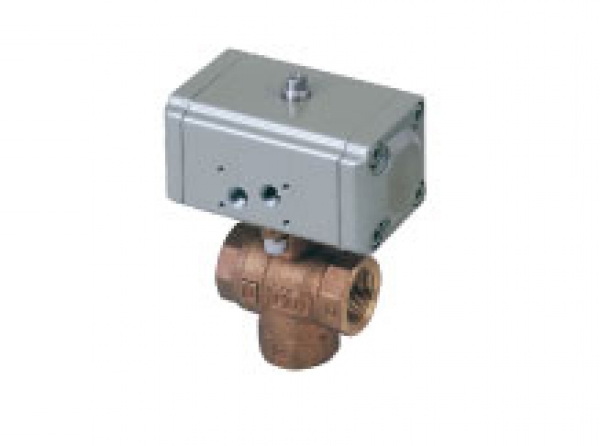 Air operated 3 port valve CHG